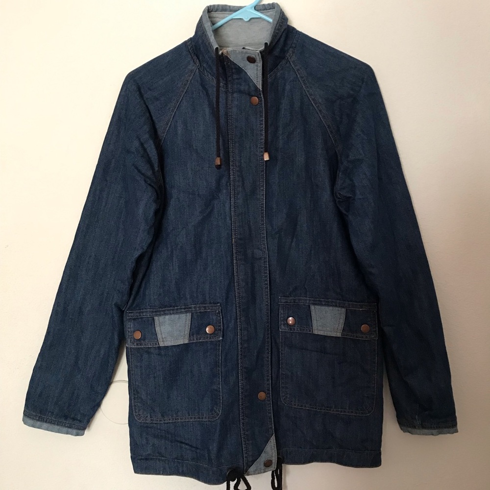 Forever 21 Dark Blue Jean Jacket